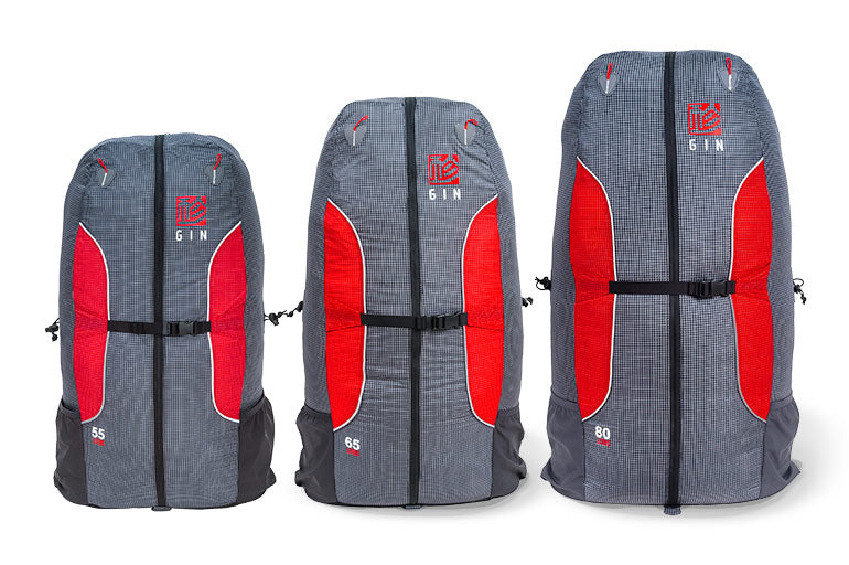 Gin X-Lite Rucksack (Ultra-lightweight Hike & Fly 55L-80L)