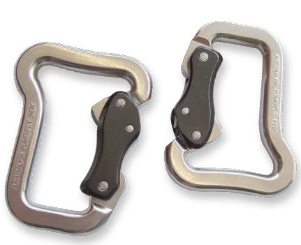 Steel Push-Button Caribiners