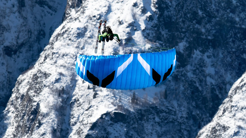 Ozone Arc (Speedwing Ski launch and foot launch)