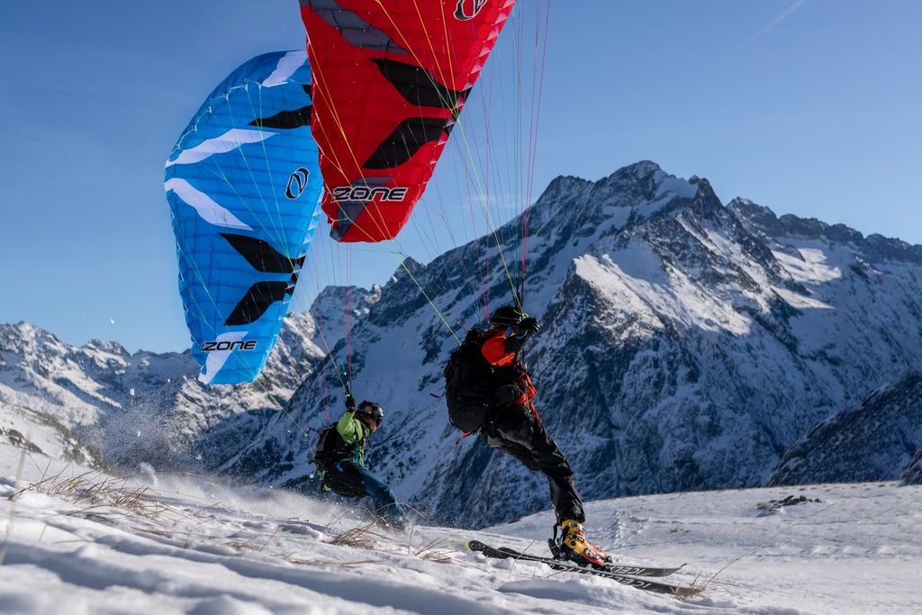 Ozone Arc (Speedwing Ski launch and foot launch)