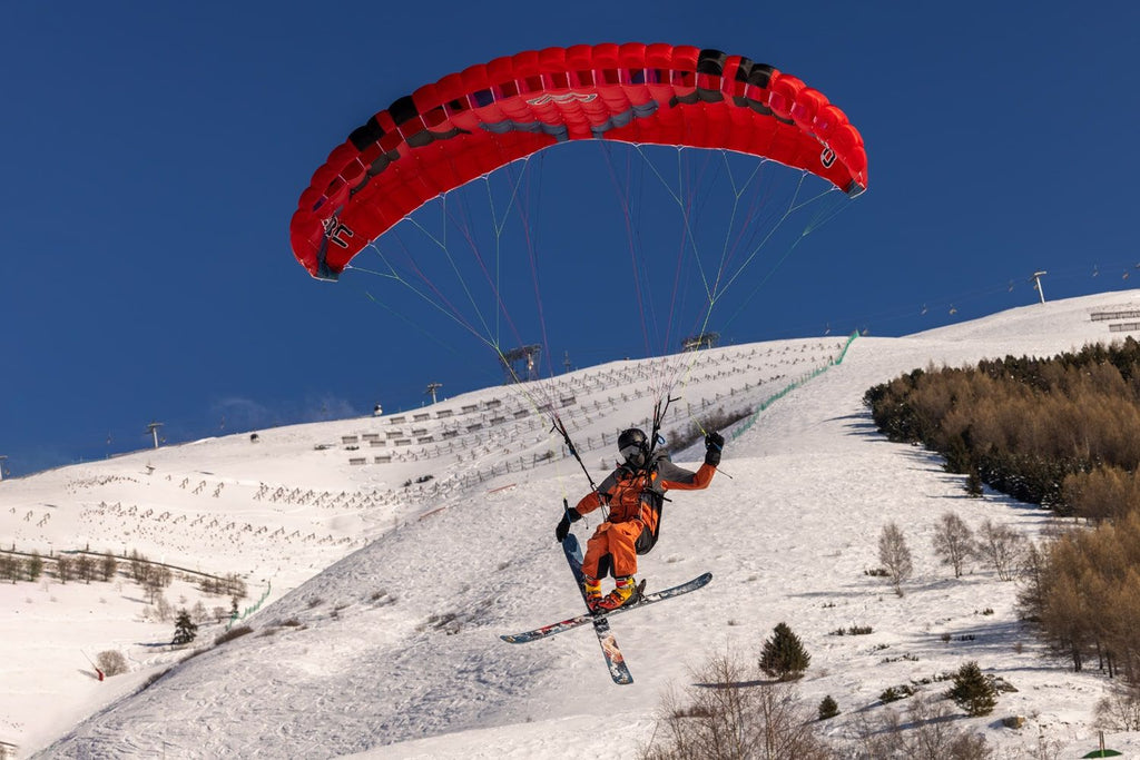 Ozone Arc (Speedwing Ski launch and foot launch)