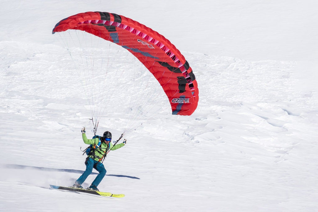 Ozone Arc (Speedwing Ski launch and foot launch)